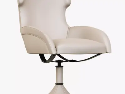 Baxter PALOMA REVOLVING CHAIR 3D model