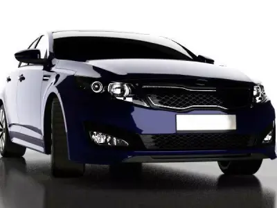 kia optima 2012 3D model
