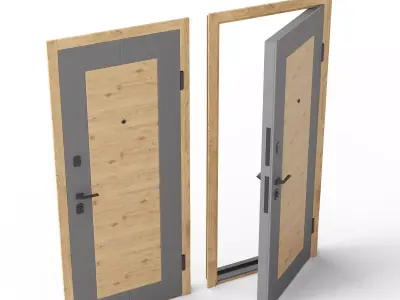 Zevan Door 3D model