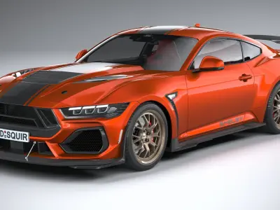 Shelby S650 Super Snake 2026 3D model