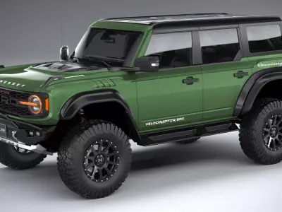 Hennessey Velociraptor 500 Bronco 2024 3D model