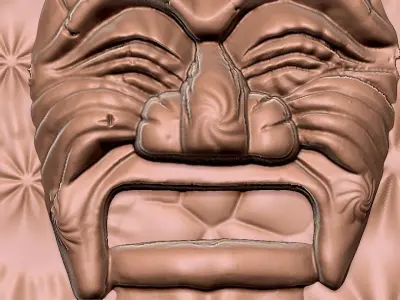 3D MASK FACE  3D model