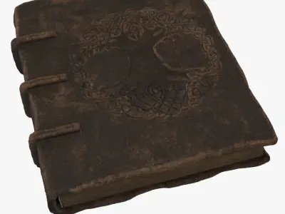Book Old 3D model