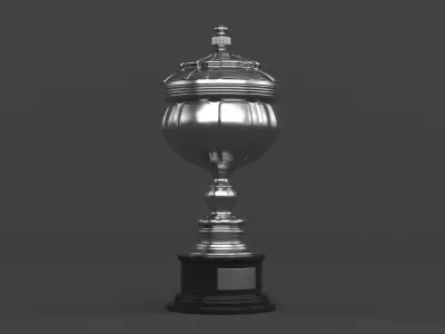 Cups Trophy 3D model 4