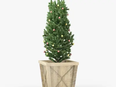 Christmas tree 03 3D model