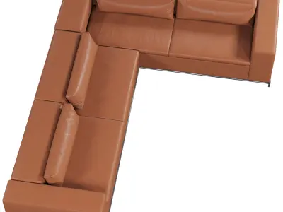 De Sede DS-7 sofa 3D model