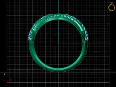 Women Ring 3DM Womens Ring 3d models 3D print model 3D print model 32