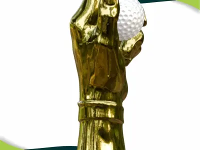 3D Golf Decorative Piece - Perfect for Fans and Collectors Free 3D print model