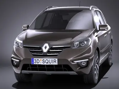 Renault Koleos 2016 VRAY 3D model