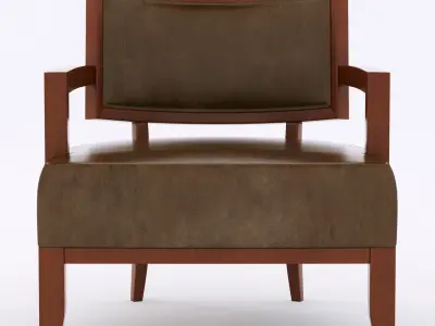 contemporary armchair 3D model
