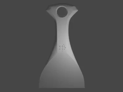 Ice Scraper 001 3D print model