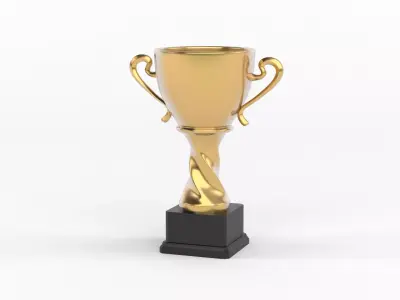 Trophy Cup Collection 3D model