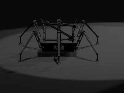 Scout Robot Free 3D model