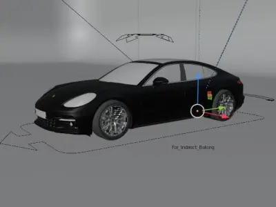 Porsche Panamera 3D model from CGTrader