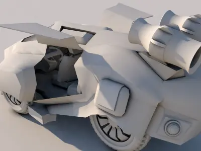 Auto Explorer V02 Free low-poly 3D model