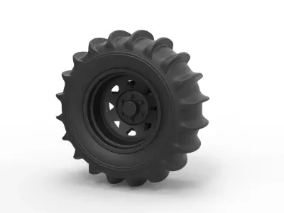 Rear wheel for Dune Buggy 3D print model