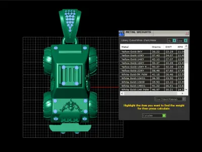 CAR PENDANT 3D PRINTABLE MODEL 3D print model