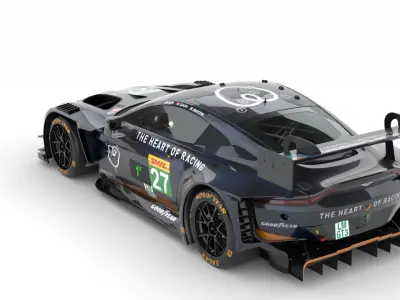 Aston Martin Vantage LMGT3 2025 WEC  3D model