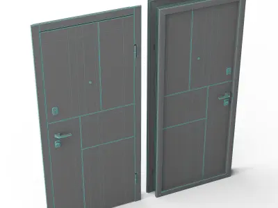 Reala Door 3D model