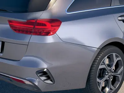 Kia Ceed Sportswagon 2019 3D model