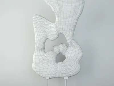 Organic Burl Stump Decor 3D model