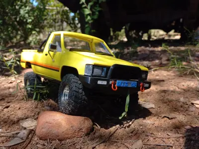 FMS Hilux 1 18 Front bumper 3D print model