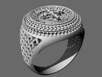anillo casino 3D print model