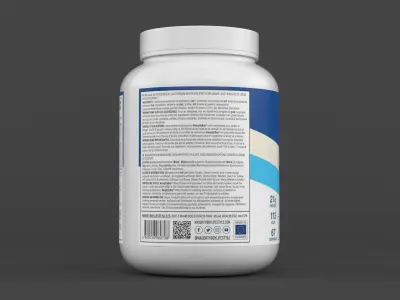 Protein Powder 3D model
