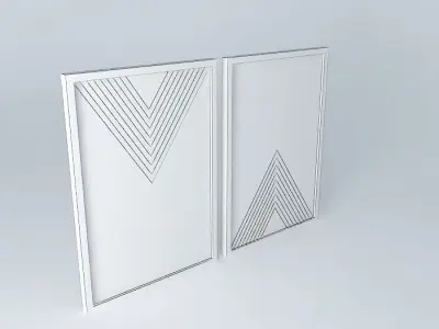 paintings, pintura Free 3D model