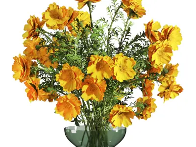 bouquet 3D model 12