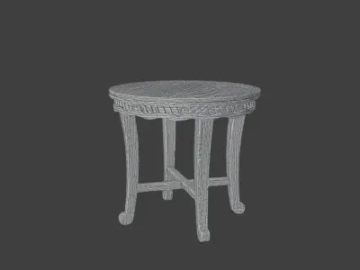 SmallTable 3D print model