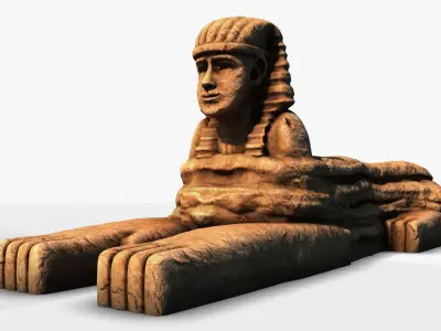 Abolhole Statue Free low-poly 3D model