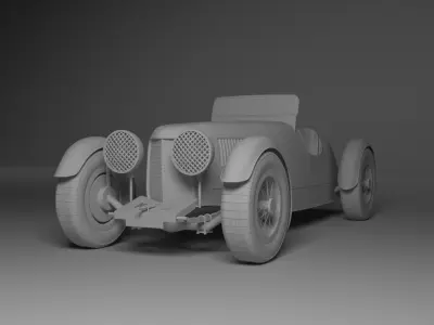 Aston Martin Ulster 3D model