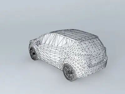 Isis car Free 3D model