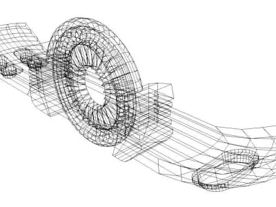 Hoverboard - Type 2 3D model