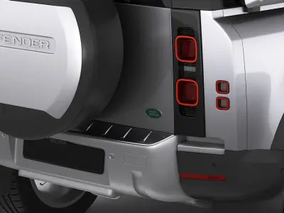 Land Rover Defender 110 2020 3D model