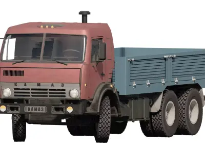 Kamaz truck 3D model