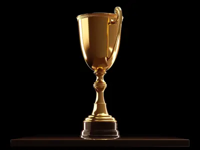 Trophy Gold Cup 3D model
