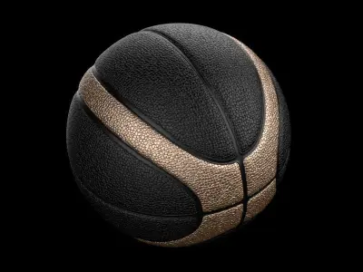 Molten Basketball - 3D print model 3D print model