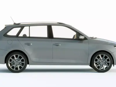 Skoda Fabia Combi 2019 3D model