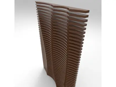 Parametric wall 3D model order