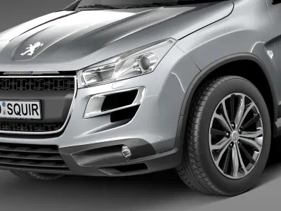 Peugeot 4008 2013 3D model