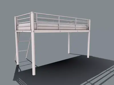 Bunk Bed 3D model
