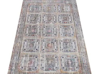 Rug Set 1427 3D model