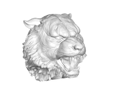 tigger head 3D model