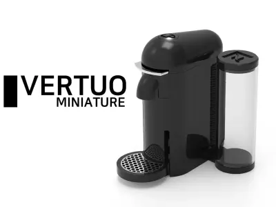 NESPRESSO VERTUO Miniature 3D print model