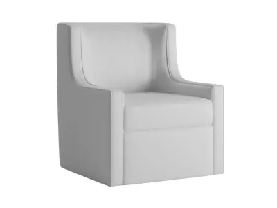 Fabric Upholstered Chair 3D model