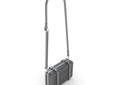 Dior and Rimowa Clutch Shoulder Black 3D model