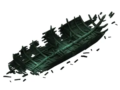Game Shipwreck - Shipwreck 04 3D model