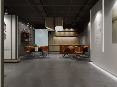 museum Low-poly 3D model